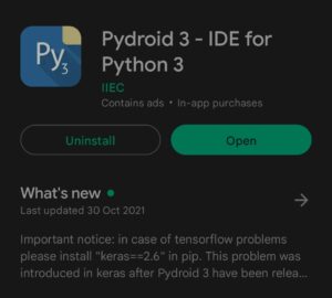 Pydroid 3